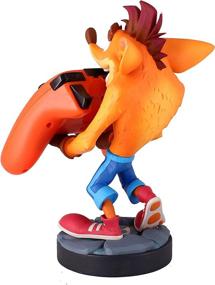img 1 attached to 🦊 Quantum Crash Bandicoot Cable Guy Phone and Controller Holder by Exquisite Gaming - Ultimate SEO-Optimized Accessory