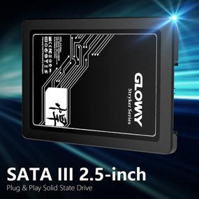 img 3 attached to 💡 Gloway 240 ГБ SSD SATA III 2,5-дюймовый твердотельный накопитель 3D NAND для ноутбука и настольного ПК