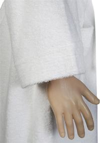 img 1 attached to 🛁 Luxurious Arus Kimono Bathrobe in Authentic Turkish Cotton: Ultimate Comfort and Style!