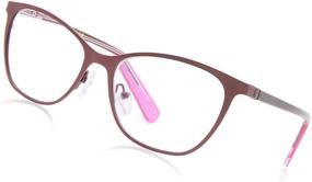 img 4 attached to 😎 Stylish FaceWear Cat Eye Reading Glasses for Women, Blue Light Blocking Readers 1036