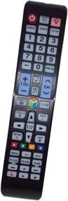 img 2 attached to Replacement Remote Control Compatible with Samsung UN40J5500, UN48JU6500FXZA, UN55JS7000, UN60JU650DFX, UN75JU650, and UN65J630DAFXZA Smart LED LCD HD TV