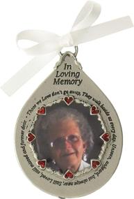 img 2 attached to 🖼️ Cathedral Art- Abbey & CA Gift CO753 Loving Memory Grey Picture Frame Ornament