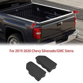 img 4 attached to 🔒 Защитные накладки на гнезда крепления для грузовиков Chevy Silverado/GMC Sierra - набор из 4 шт.