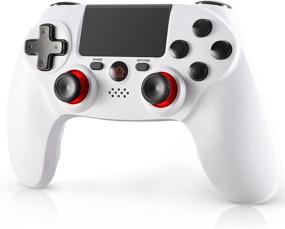 img 4 attached to 🎮 Wireless PS4 Controller - Dual Vibration, Touchpad, Anti-Slip Joystick Gamepad Compatible with PS4/Ps4 Pro/Ps4 Slim