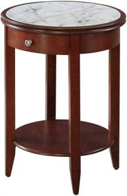 img 1 attached to Convenience Concepts American Heritage Mahogany Furniture for Accent Furniture