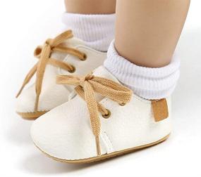 img 1 attached to Weixinbuy Girls Tassel Bowknots Moccasins & Boys' Shoes: Stylish Loafers