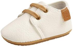 img 4 attached to Weixinbuy Girls Tassel Bowknots Moccasins & Boys' Shoes: Stylish Loafers
