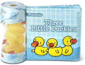 img 4 attached to Float-Alongs: Three Little Duckies - Melissa &amp; Doug Children's Bath Book with 3 Floating Duck Toys