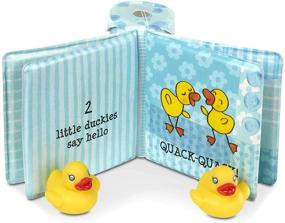 img 1 attached to Float-Alongs: Three Little Duckies - Melissa &amp; Doug Children's Bath Book with 3 Floating Duck Toys