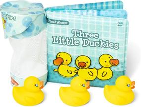 img 3 attached to Float-Alongs: Three Little Duckies - Melissa &amp; Doug Children's Bath Book with 3 Floating Duck Toys