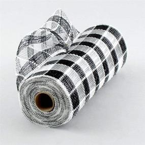 img 2 attached to 🎀 Plaid Check Ribbon Yards Black Crafting: Versatile and Stylish Ribbon for DIY Projects