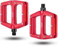 🚴 ipsxp bike pedals: lightweight non-slip platform pedals for bmx mtb - high performance 9/16'' mountain bike pedals logo