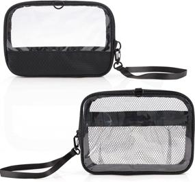 img 4 attached to 💦 Waterproof Cosmetic Organizer - Approved Toiletry Bag