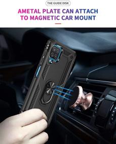 img 1 attached to Protector Military Magnetic Kickstand Protective Cell Phones & Accessories