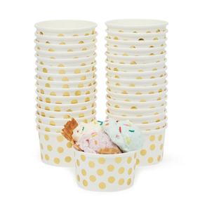 img 4 attached to Ice Cream Sundae Cups Disposable Household Supplies