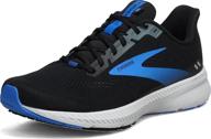 women's brooks launch nightlife 10.5 black shoes logo