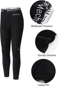 img 2 attached to Enhance Performance with BaseLayer Mechanics Longsleeve Crewneck Half Zip Men's Clothing and Active