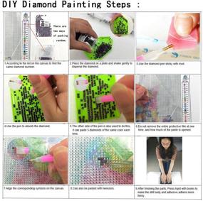 img 1 attached to 🎨 Dazzling Jesus Diamond Painting Kit: Square Drill Beads Art Kit for Adults - Explore Divine Diamond Art Sets(B)