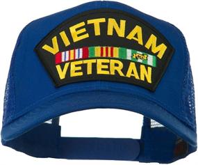 img 4 attached to E4Hats Vietnam Veteran Military Patched Outdoor Recreation for Climbing