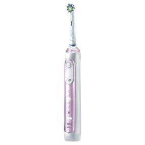 img 3 attached to Bluetooth-Enabled Sakura Pink Oral-B Genius 8000 Electric Toothbrush