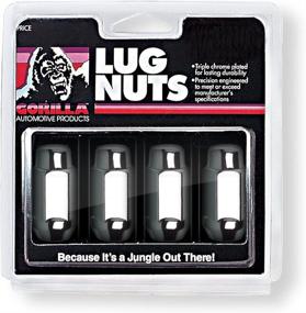 img 3 attached to 🦍 Gorilla Automotive 91107XLHT Extended Length Heat Treated Acorn Bulge Lug Nuts (14mm x 2.00 Thread Size)