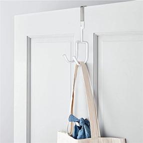 img 3 attached to 🚪 VESONNY Over Door Hooks: Exceptional Heavy Duty Storage Solution