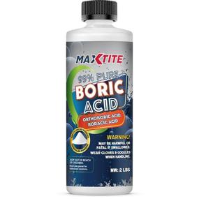img 1 attached to 🔬 Premium 99% Pure Boric Acid Granules - 32 oz (2lbs) - Industrial Grade Strength - Orthoboric Acid for Multi-Purpose Use
