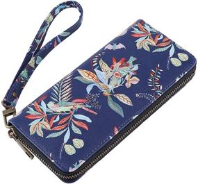 img 3 attached to Womens Wallets Organize with Removable Wristlet - Women's Handbags, Wallets, and More