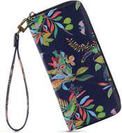 womens wallets organize with removable wristlet - women's handbags, wallets, and more logo