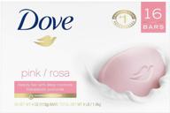 🛁 мыло dove pink 4,75 унций (16 штук): деликатное очищение для нежной кожи логотип