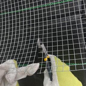 img 2 attached to 🔒 MTB Galvanized Hardware Cloth: High-Quality 24 Inch x 25 Foot Mesh - 1/2 Inch x 1/2 Inch, 19GA