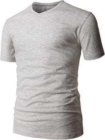 img 3 attached to ⚡ H2H Charcoal Textile T-Shirt CMTTS0198 - Enhanced for SEO