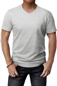 img 4 attached to ⚡ H2H Charcoal Textile T-Shirt CMTTS0198 - Enhanced for SEO