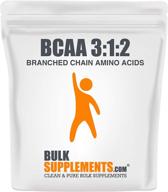 💪 bulksupplements.com bcaa 3:1:2 powder - branched chain amino acids supplement - amino acid chains for workouts (1 kilogram - 2.2 lbs) logo