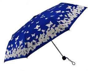 img 4 attached to Легкий зонтик для путешествий с изменением цвета