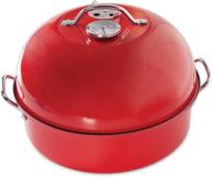 nordic ware stovetop kettle smoker: a red one-of-a-kind cooking essential logo