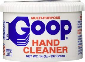 img 2 attached to Goop Hand Cleaner and Laundry Stain Lifter Remover (2-Pack), 14 oz Each, Waterless, 🧼 Non-Toxic, Biodegradable Formula - Effective for Grease, Grass Stains, Tar, Blood, Paint, Dirt, and Mud Removal