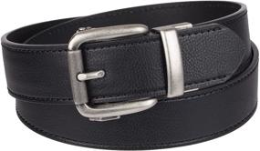 img 4 attached to Black Dickies Adjustable Ratchet - The Perfect Men's Accessory for Style and Comfort