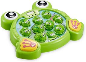 img 1 attached to Interactive Whack A Frog TG702 - Fun Gift for Boys & Girls, 🐸 Age 3-8, Learning, Active, Early Developmental STEM Pounding Toy for Toddlers - Think Gizmos