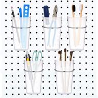 🔧 efficiently organize your workbench with transparent pegboard accessories logo