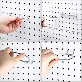 img 2 attached to 🔧 Efficiently Organize Your Workbench with Transparent Pegboard Accessories