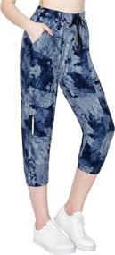 img 4 attached to Buttery Soft Cargo Jogger Pants for Women - Comfy Lounge Sweatpants by ALWAYS