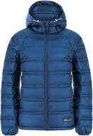 ws bellaval hoodie down jacket women's clothing for coats, jackets & vests logo