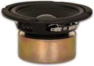 🔊 goldwood sound, inc. gw-5028/s shielded 5.25" woofer 130w 8 ohm replacement speaker in black logo