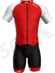 img 2 attached to 👕 Sparx Mens Elite Aerosuit Triathlon Suit: The Ultimate Mens Short Sleeve Tri Suit Skinsuit
