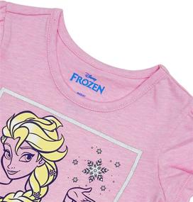 img 2 attached to ❄️ Disney Girls' Frozen Graphic Bold & Brave Tee