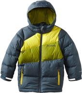 куртка columbia little boys' mash 🧥 up puffer: сочетание тепла и стиля логотип