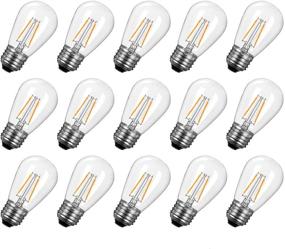 img 4 attached to Ultra Durable Decorative Lightbulbs: Shatterproof Equivalent Replacements