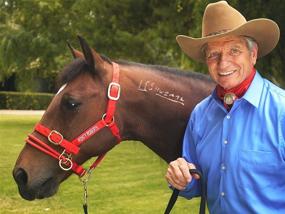 img 1 attached to Monty Roberts Official Dually Training Halter Small - Enhance Your Horse Training with Free DVD