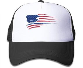 img 4 attached to 🧢 Adjustable Snapback Baseball Boys' Accessories for Hats & Caps - OASCUVER Printing